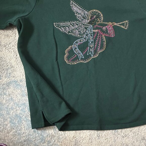 QUACKER FACTORY WOMAN'S 1X CHRISTMAS SWEATSHIRT - Picture 6 of 10